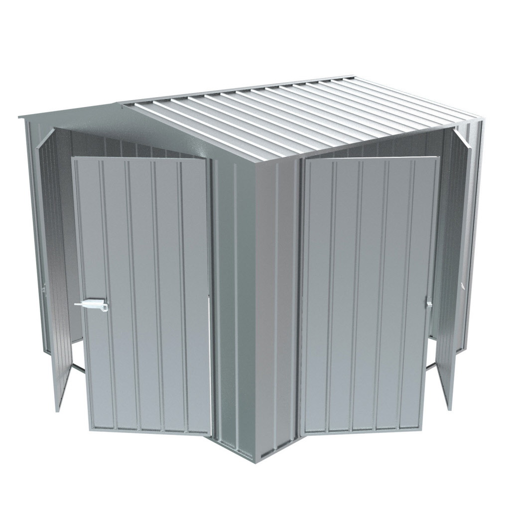 Garden Shed 2 3 X 2 3 Double Hinged Door Double Hinged Doors