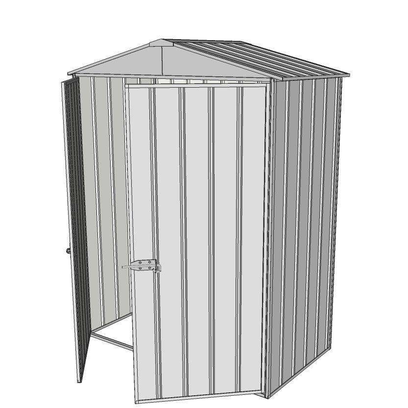 garden shed gable 1.5 x 0.8 no side doors