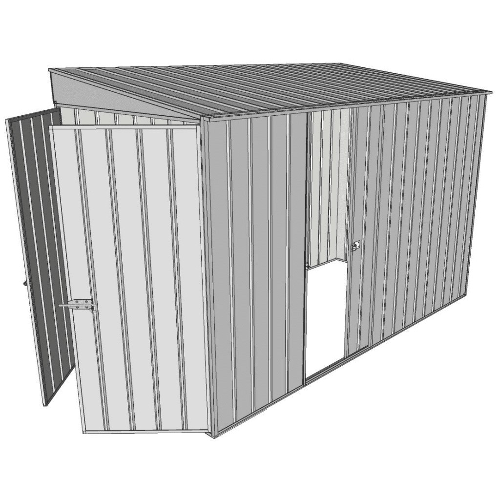 Garden Shed 1 5 X 3 0 Single Sliding Side Door